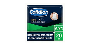 Cotidian Pants nocturno G/XG 20 Unidades.