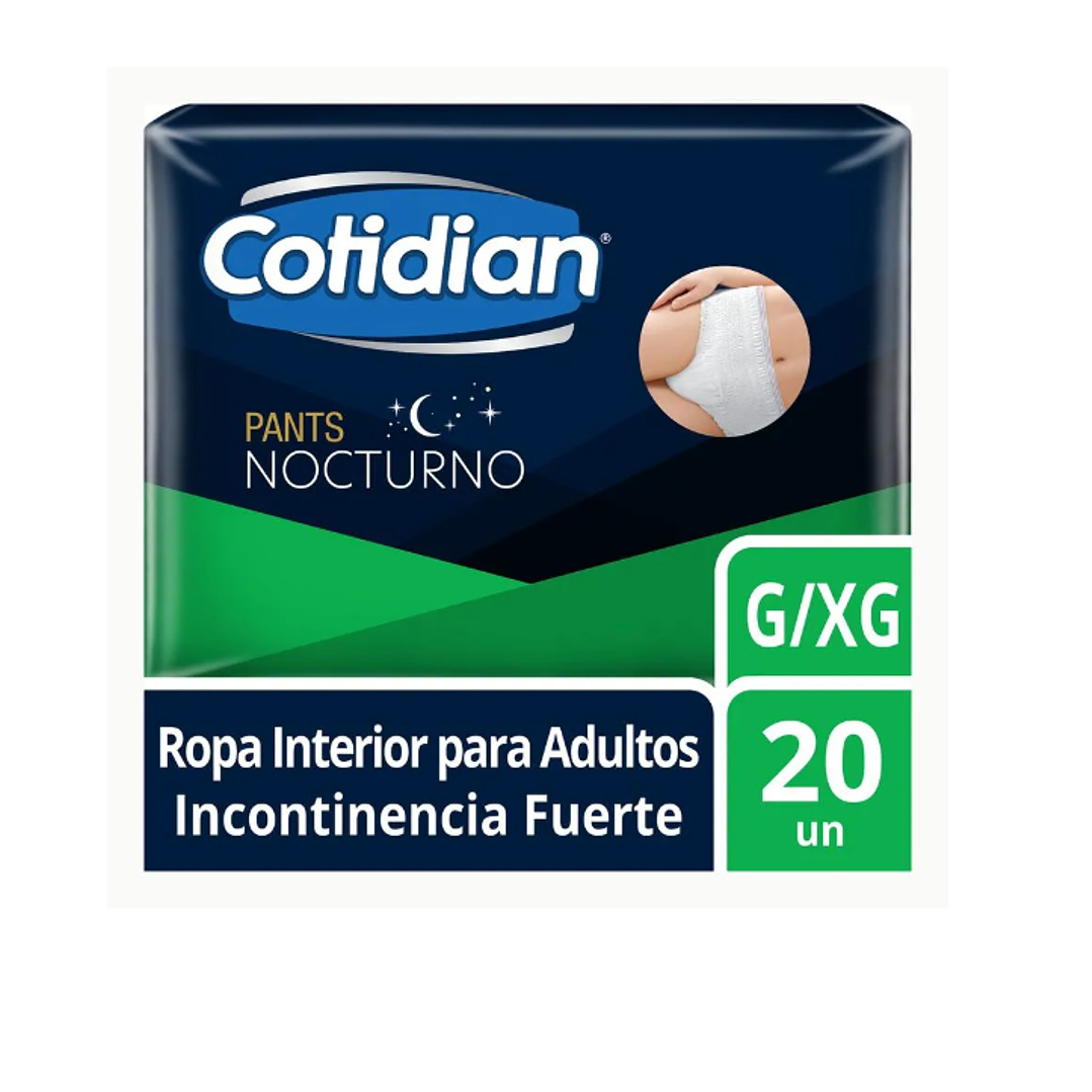 Cotidian Pants nocturno G/XG 20 Unidades. 1
