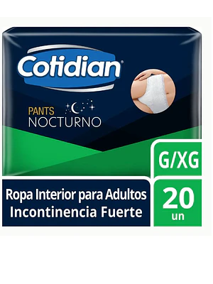 Cotidian Pants nocturno G/XG 20 Unidades.