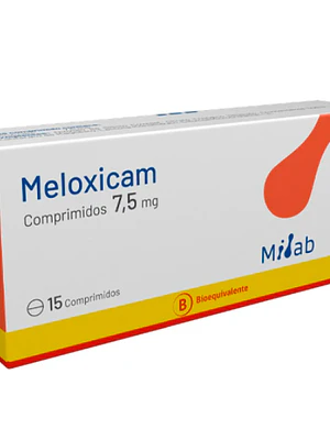 Meloxicam (B) 7,5 mg 15 Comprimidos. MIntlab