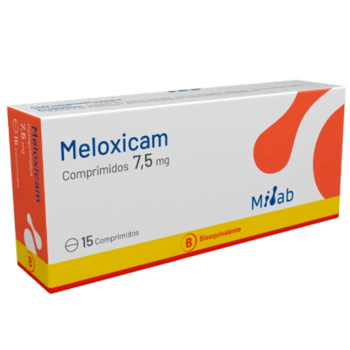 Meloxicam (B) 7,5 mg 15 Comprimidos. MIntlab 1