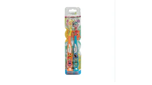 Cepillo dental Infantil Color Suave 2 Unidades.