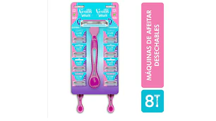 Gillette Venus Simply Máquina de afeitar femenina 8 Unidades.