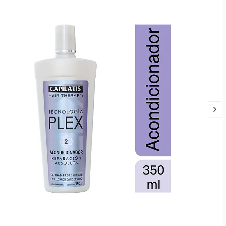 Capilatis Acondicionador Plex Reparación absoluta 350 ml. 1