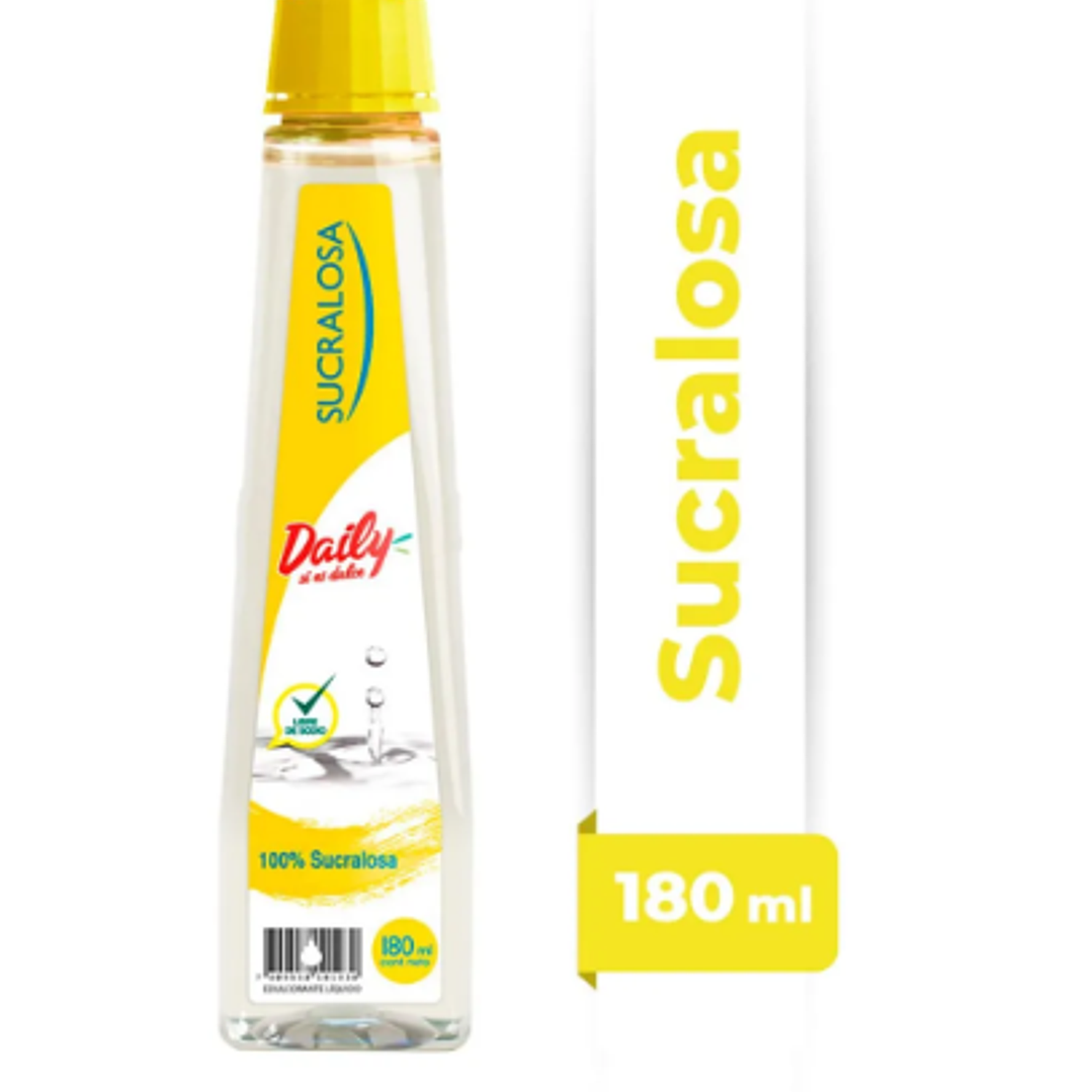 Endulzante daily 100% Sucralosa 180 ml. 1