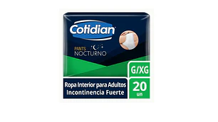 Cotidian Pants Nocturno G/XG 20 Unidades.