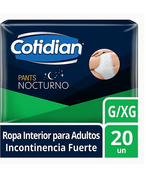 Cotidian Pants Nocturno G/XG 20 Unidades.