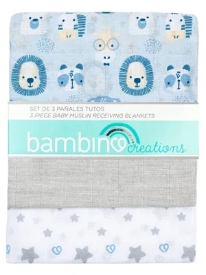 Bambino Pañal Classic celeste Pack 3 Unidades.