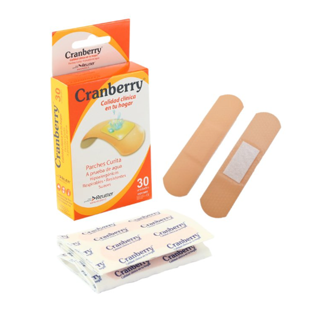 Parche curita Cranberry 30 Unidades. Reutter 1