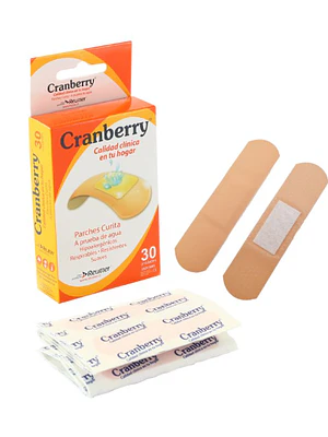 Parche curita Cranberry 30 Unidades. Reutter