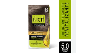 Tinte para el cabello Ilicit Revitalizante 5.0 Castaño claro.