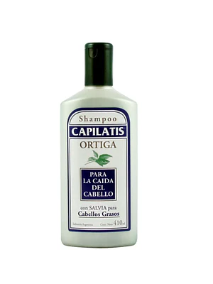 Capilatis Shampoo Ortiga cabello graso 410 ml.