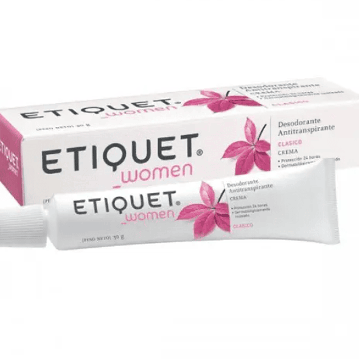 Desodorante Etiquet women clásico en crema 30 g. 1