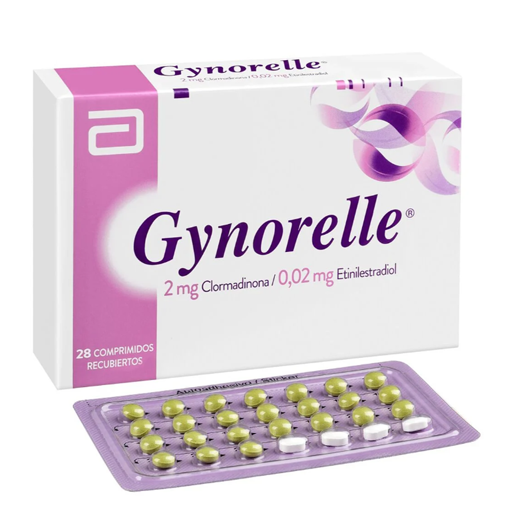 Gynorelle Clormadinona Etinilestradiol 28 Comprimidos. 1