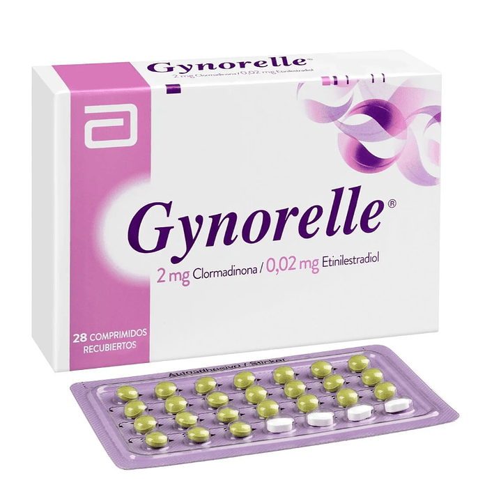 Gynorelle Clormadinona Etinilestradiol 28 Comprimidos. 1
