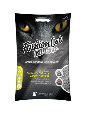 Arena sanitaria Fashion Cat litter Bento Carbón activado 4 kg.