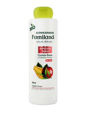 Familand Acondicionador Manzana Papaya 750 ml.
