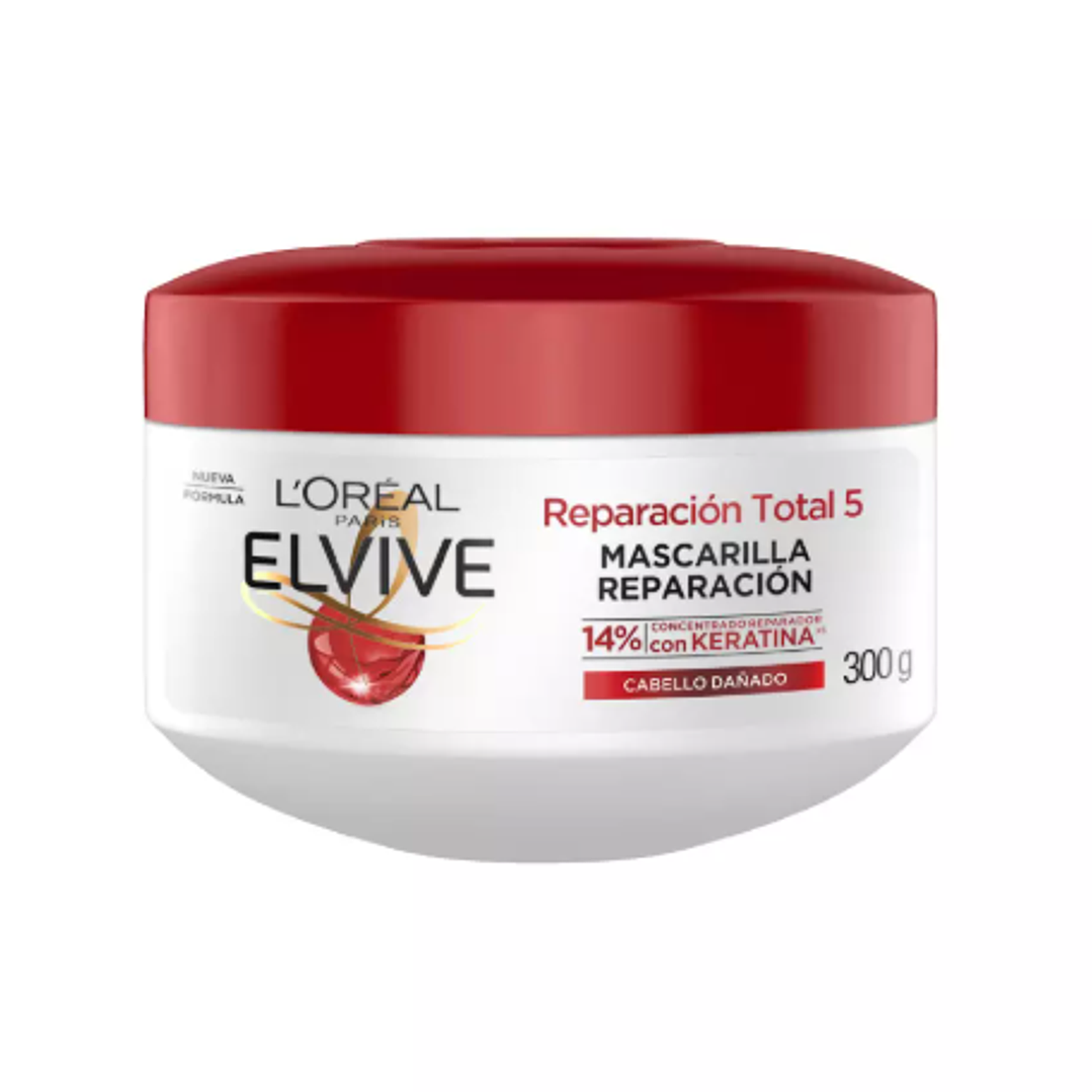 Elvive Reparación total 5 Mascarilla 300 g. L'oréal 1