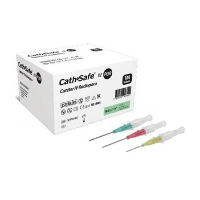 Cateter IV N°20 G x 32 mm 100 Unidades. LBF 1