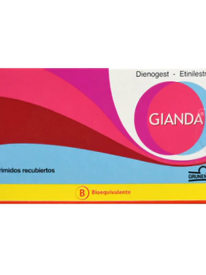Gianda (B) Denogest Etinilestradiol 21 Comprimidos.