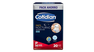 Cotidian Pants Nocturno P-M 20 Unidades.