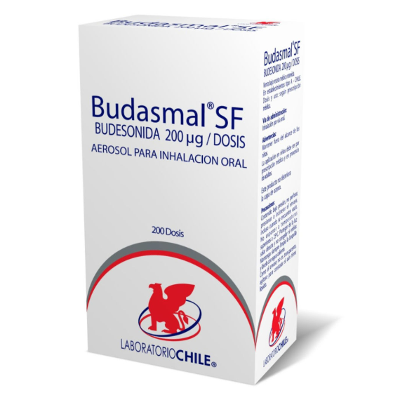 Budasmal SF 200 mcg Inhalador x 200 Dosis