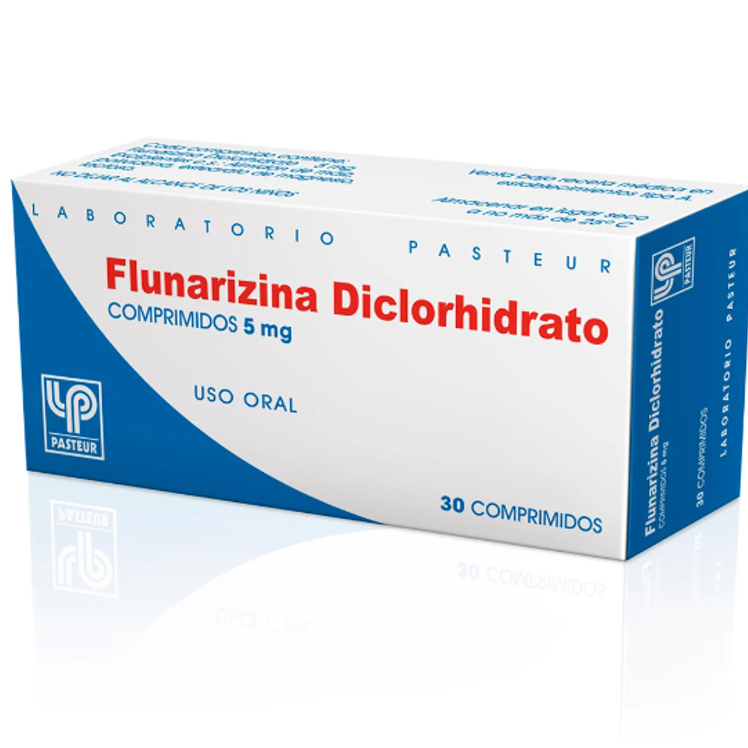 Flunarizina 5 mg 30 Comprimidos. 1