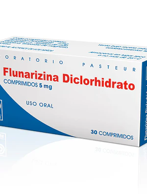 Flunarizina 5 mg 30 Comprimidos.