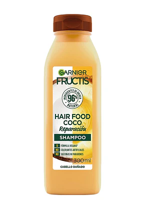 Garnier Fructis Shampoo Hair food Coco reparación Coco 300 ml.