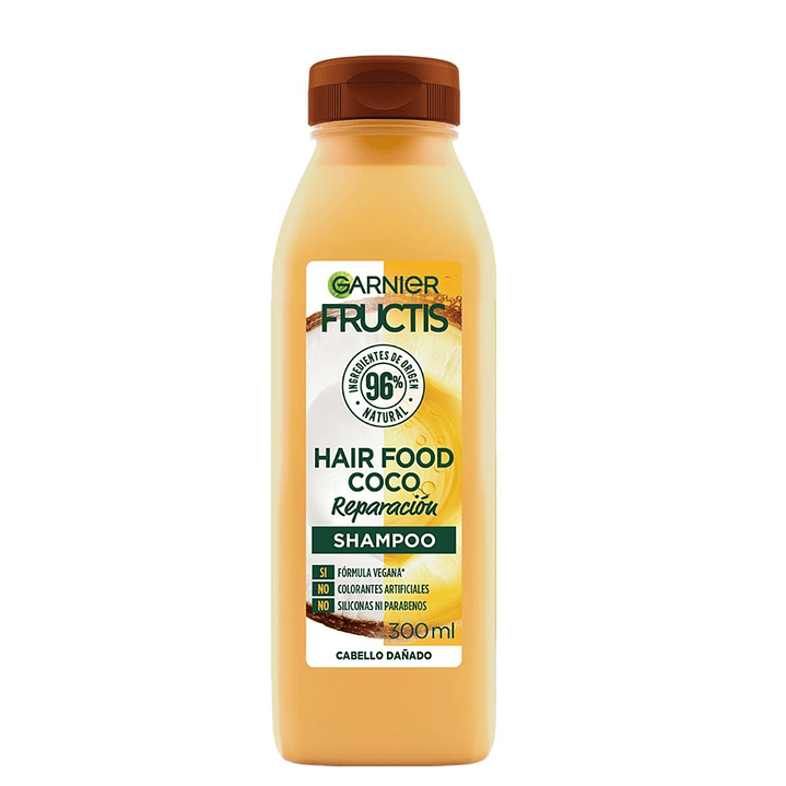 Garnier Fructis Shampoo Hair food Coco reparación Coco 300 ml. 1