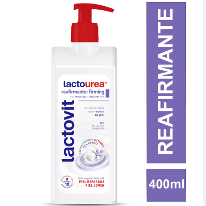 Lactovit Lactourea Leche corporal Reafirmante 400 ml. 1