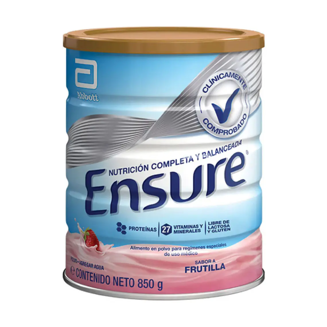 Ensure Fos Frutilla Polvo 850 g. 1