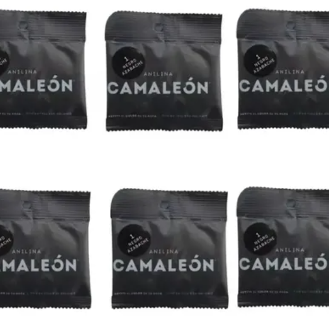 Anilina Camaleón N°1 negro 6 sachets. 1