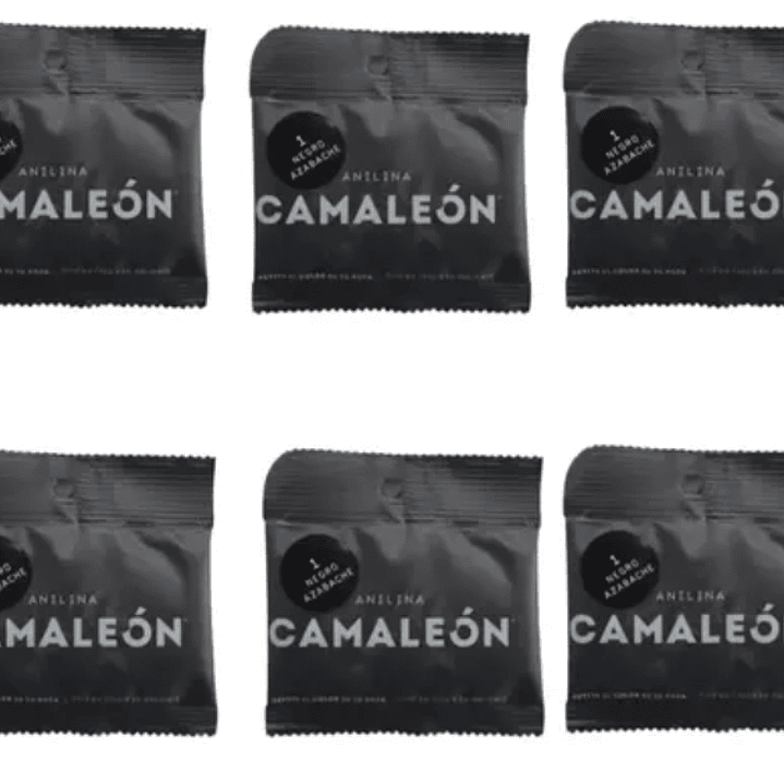 Anilina Camaleón N°1 negro 6 sachets. 1