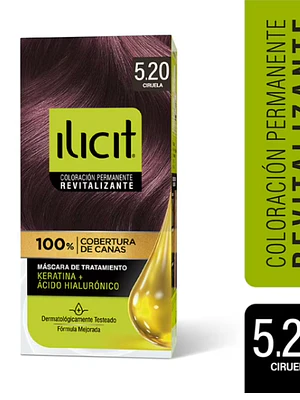 Tinte para el cabello Ilicit Revitalizante 5.20 Ciruela.
