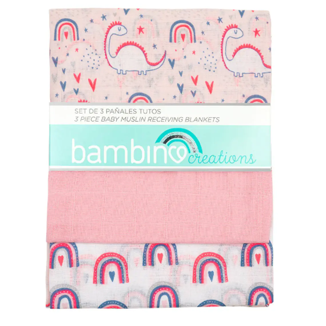 Bambino Pañal moderno niña pack 3 Unidaddes. 1