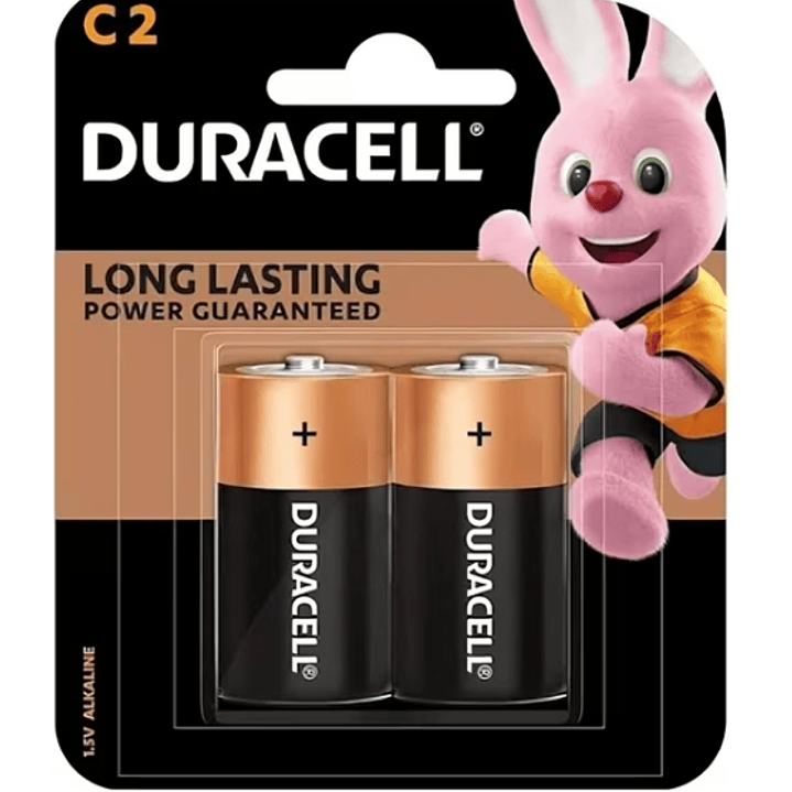 Pilas Duracell C2 1.5 Volt 2Unidades. 1