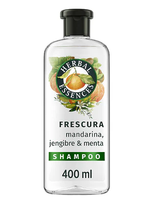 Herbal Essence Shampoo Frescura mandarina, jengibre & menta 400 ml.