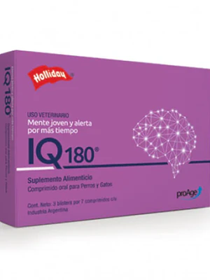 IQ 180 3 Blister de 7 comprimidos. Uso veterinario