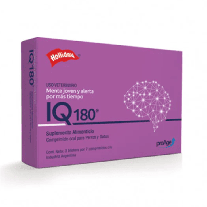 IQ 180 3 Blister de 7 comprimidos. Uso veterinario 1