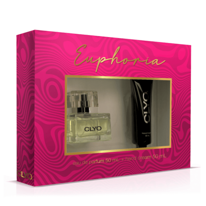 Set Clyo Euphoria Eau de parfum 50 ml + Crema de manos 50 g.  1
