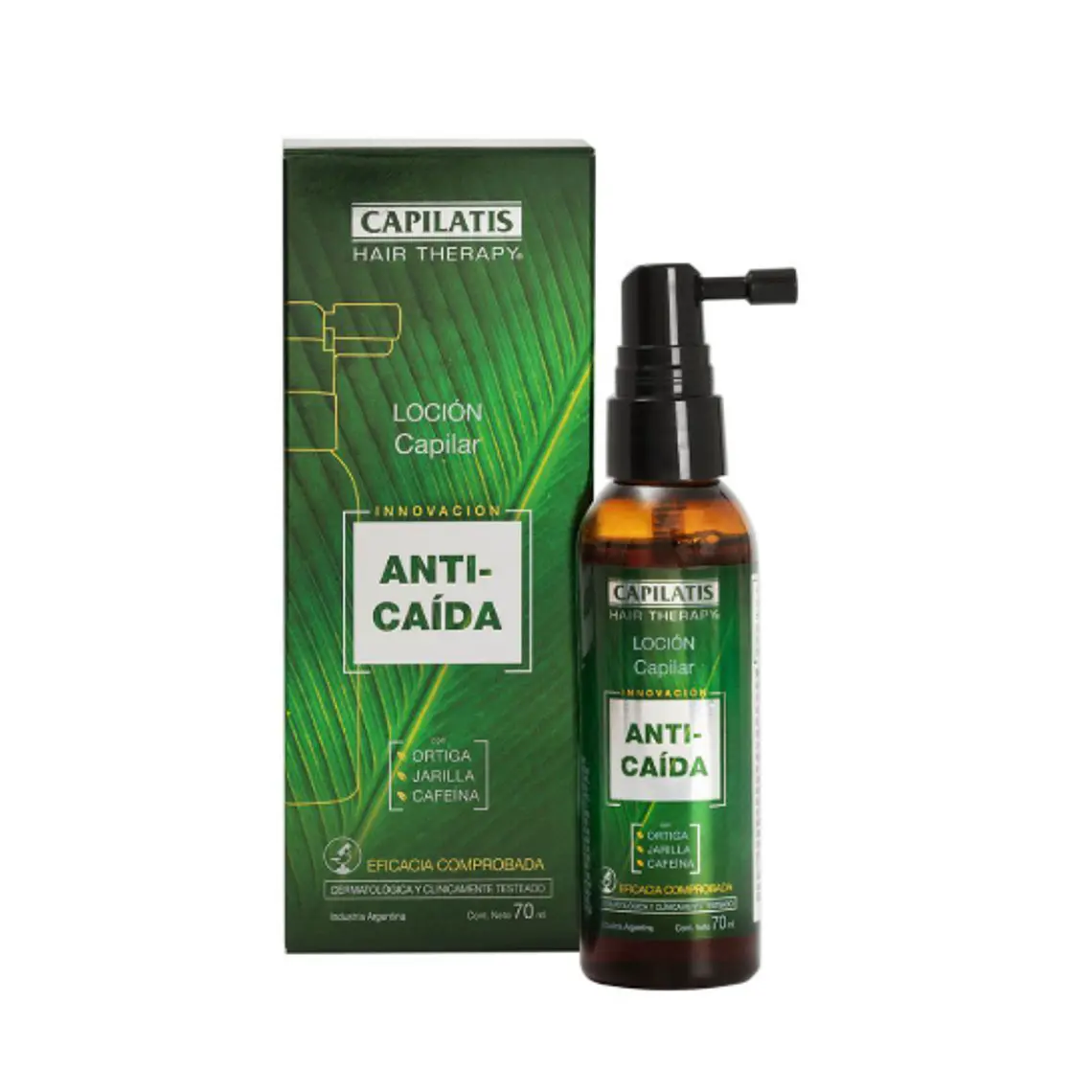 Capilatis Loción anticaída Ortiga Spray 70 ml. 1