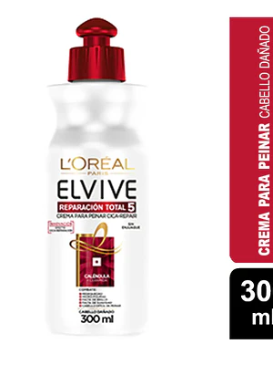 Elvive Reparación total 5 Crema de peinar 300 ml. L'oréal