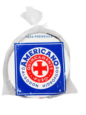 Algodón prensado americano hidrófilo 1000 g. Lastrade