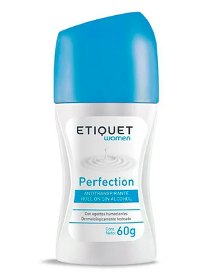 Desodorante Etiquet women Perfection Roll-on 60 g.