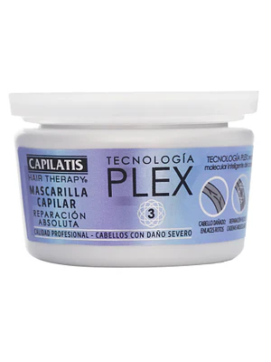 Capilatis Tecnología Plex Mascarilla capilar Reparación absoluta.