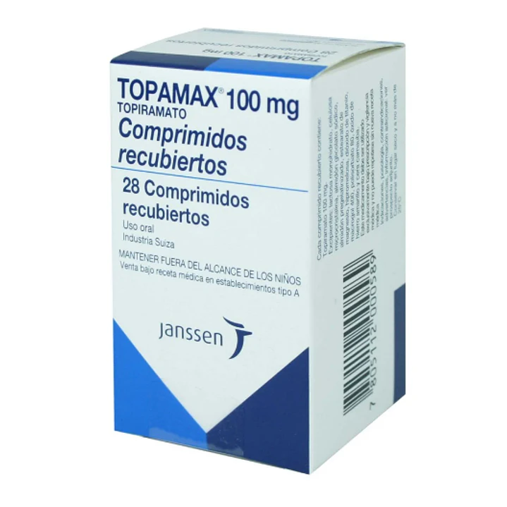 Topamax Topimarato 100 mg 28 Comprimidos. 1