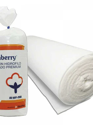 Algodón prensado Cranberry hidrófilo premium 1 kilo.