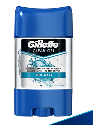 Gillette Desodorante Gel clear cool wave 82 g