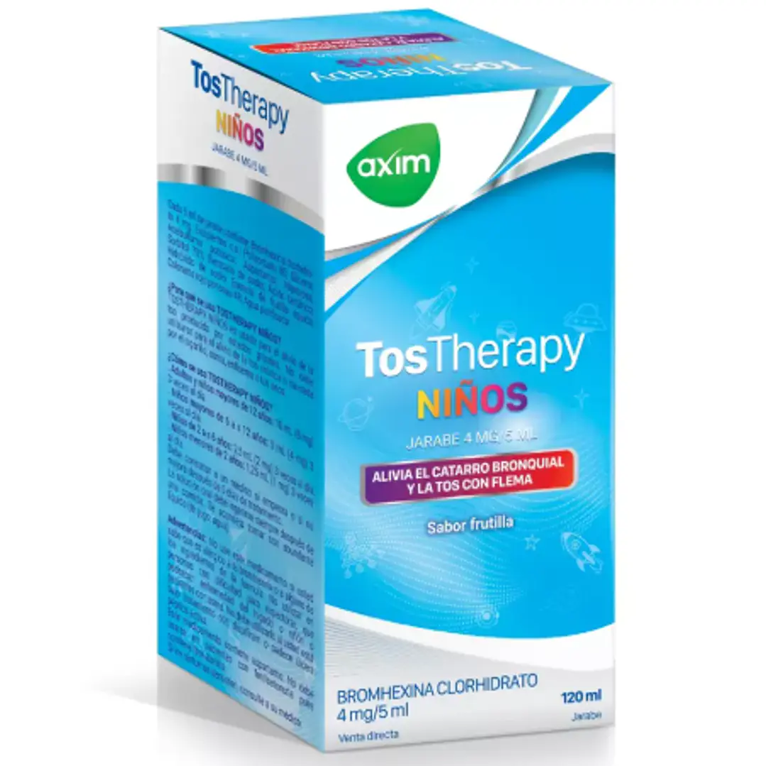 Tostherapy Bromhexina 4 mg /5 ml Jarabe Infantil 100  ml. 1